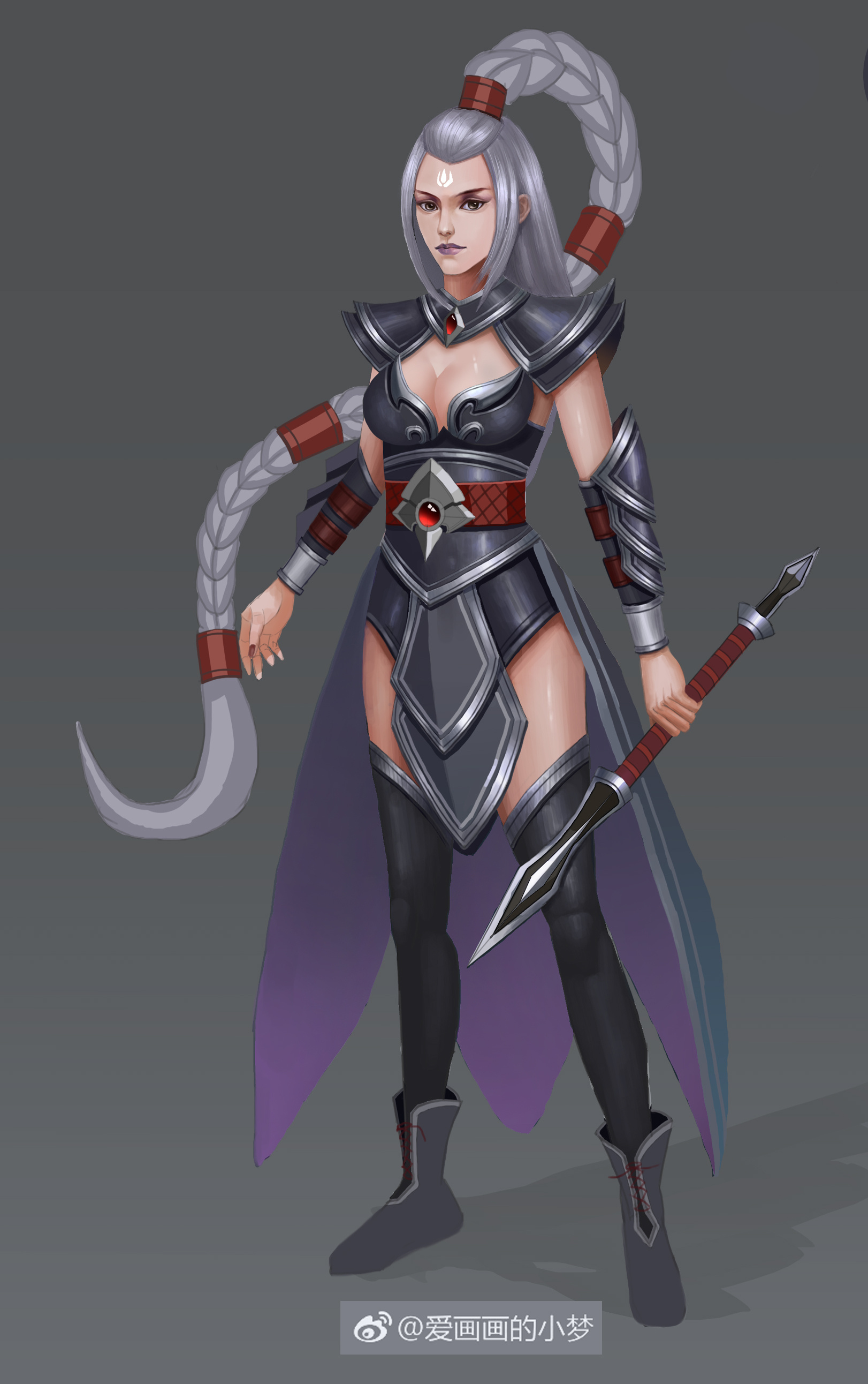 角色练习|插画|游戏原画|爱画画的小梦 - 原创作品 - 站酷 (zcool)