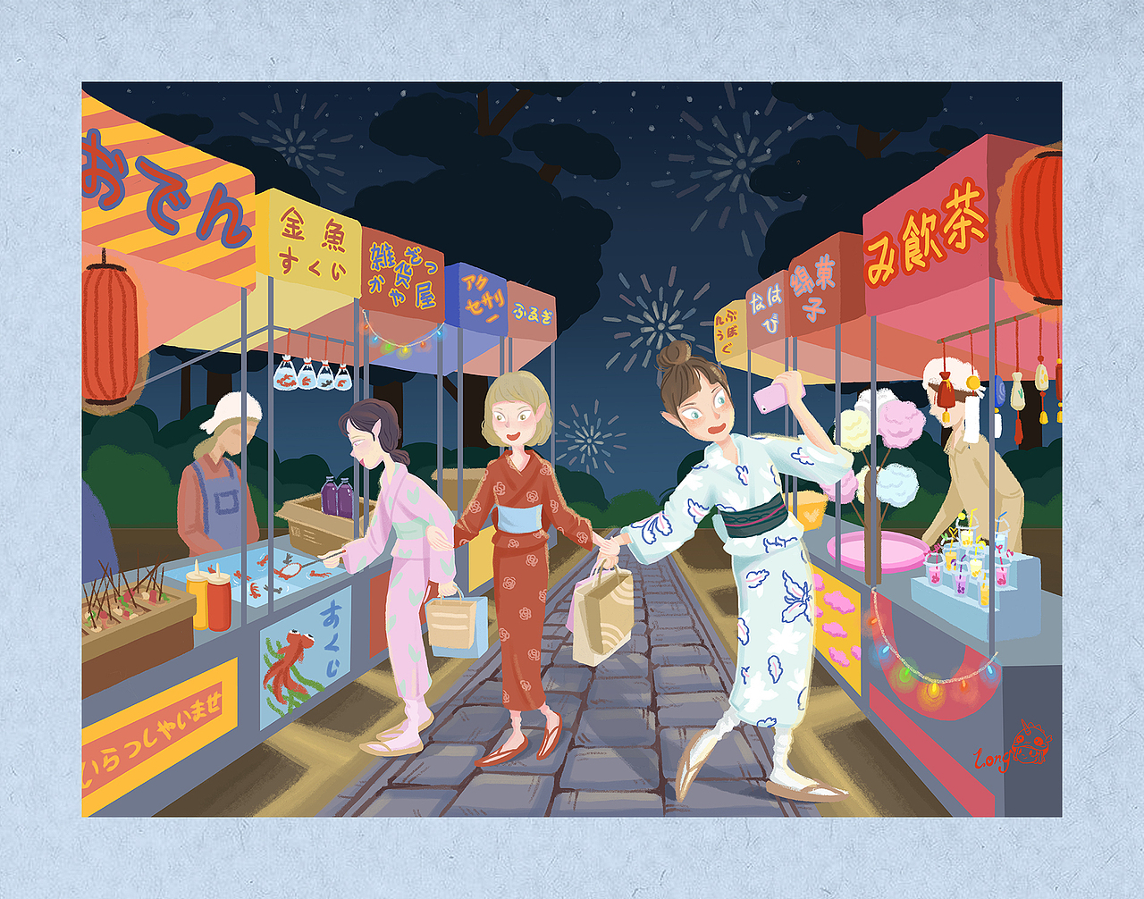 夏日回忆录（图ZMTM4MDE3NTA0） - 创作习作 - 站酷设计师永洁有童心原创素材 - 站酷ZCOOL