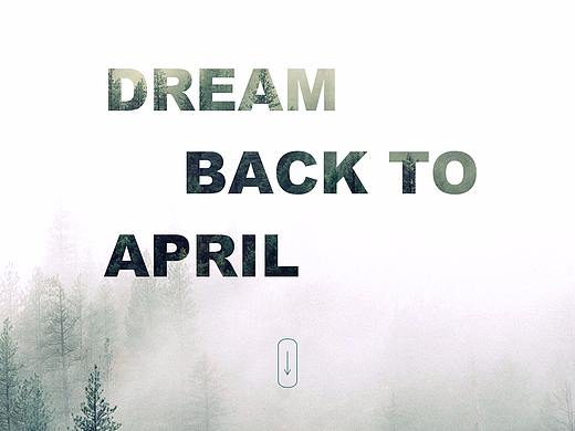 Dream back to  April