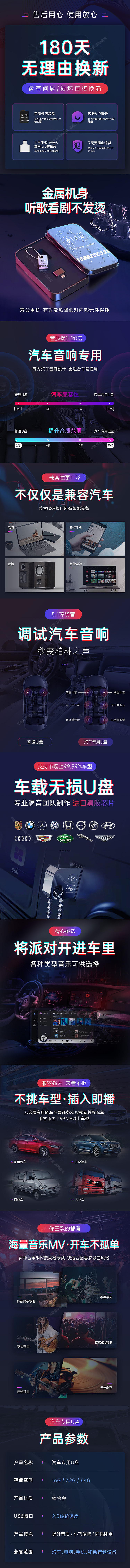 车载音乐主图&详情页（图ZMjg3Mjc5NDMy） - 电商 - 站酷设计师卡西莫西原创素材 - 站酷ZCOOL