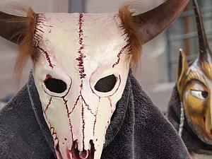 万圣节 鬼节 吓人山羊恐怖面具（个人主页-ZMjkwNjk2MDg=） - 其他平面 - 站酷设计师曦儿的阳光原创素材 - 站酷ZCOOL