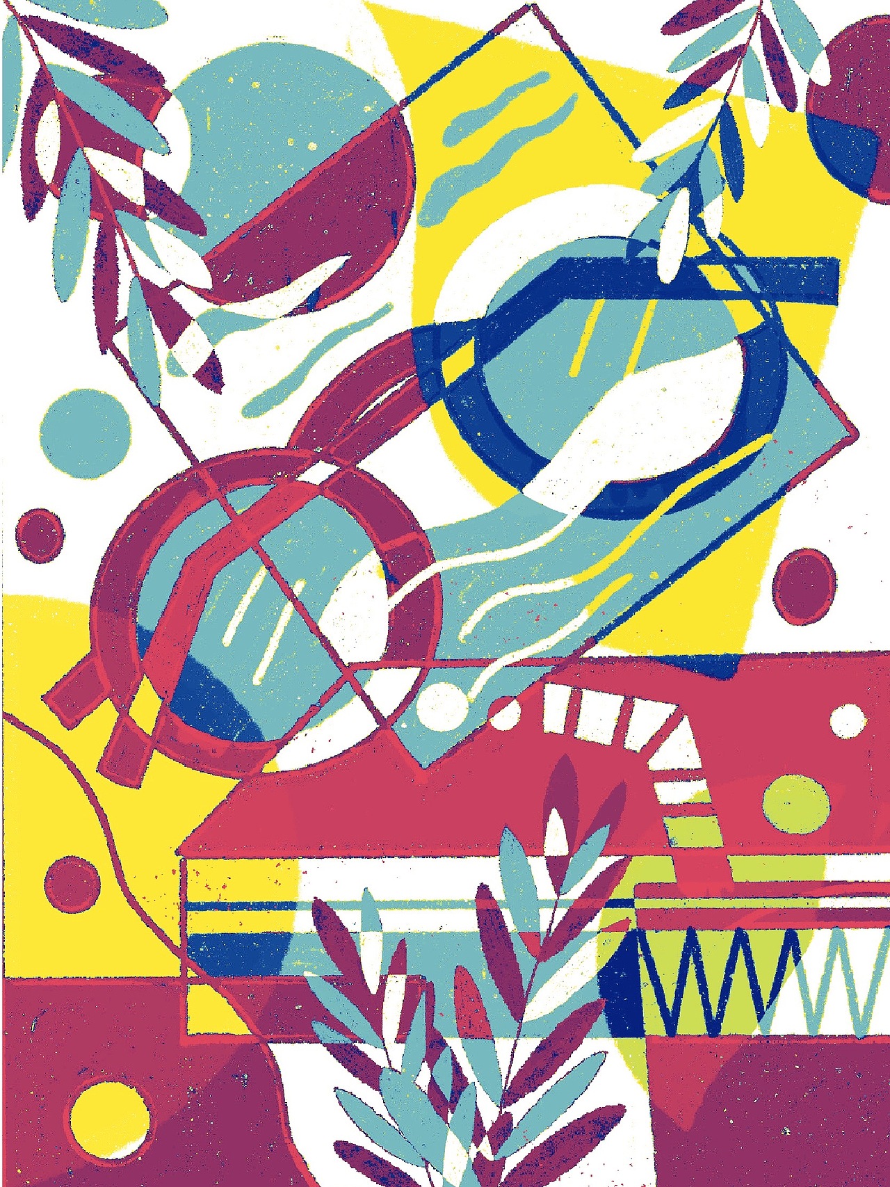 一组抽象色彩搭配（图ZMjQxMjEzMDk2） - 创作习作 - 站酷设计师车厘子Q原创素材 - 站酷ZCOOL