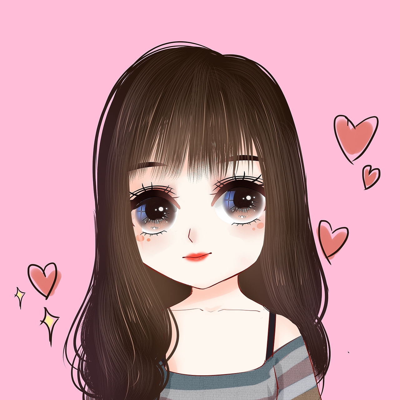 星空芭比风合集q版头像