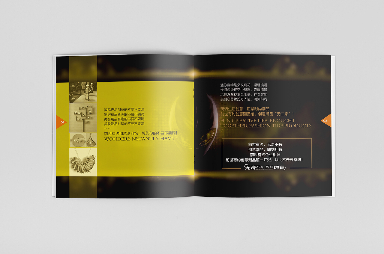 孙楚前世有约招商画册设计