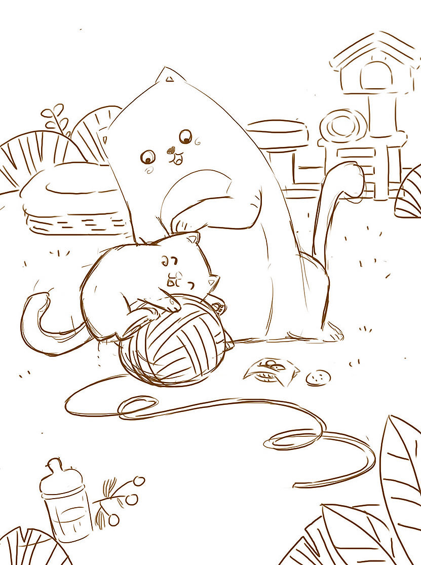 12月时尚插画 儿童插画（图ZMTMxMjA4NzE2） - 儿童插画 - 站酷设计师左森插画工作室原创素材 - 站酷ZCOOL