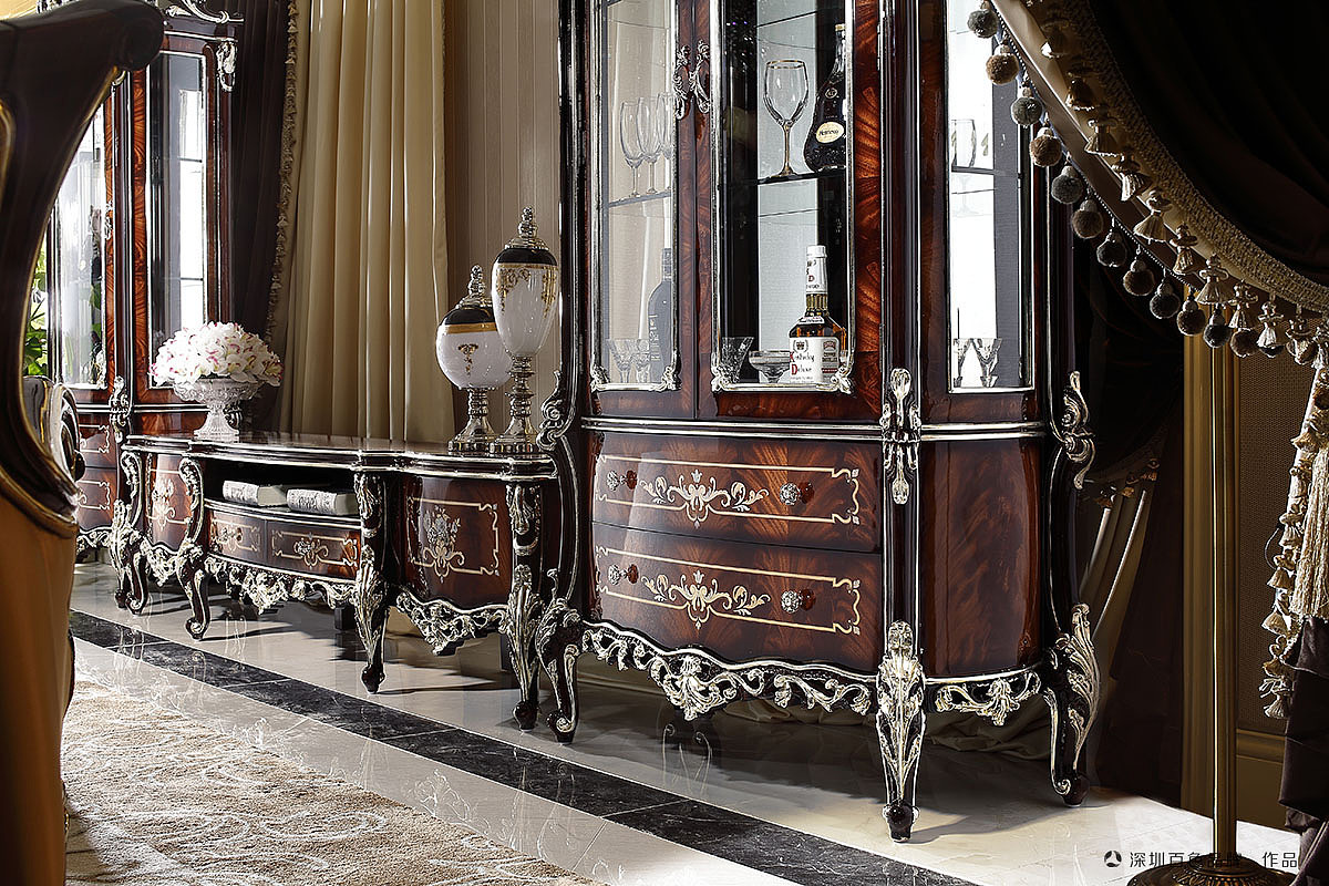 金富丽—富丽公馆法式亮光家具摄影