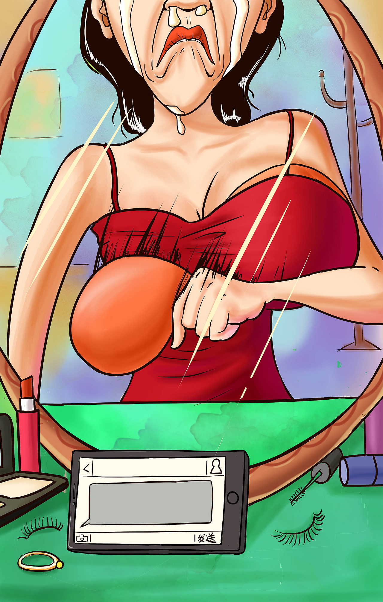 京东11.11插画（图ZMjQ2NzgzNzY=） - 商业插画 - 站酷设计师江湖饿人原创素材 - 站酷ZCOOL