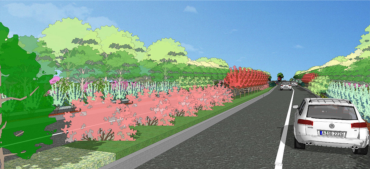 景观绿化（图ZNDY0NzMxNDA=） - 景观设计 - 站酷设计师糯米米米原创素材 - 站酷ZCOOL