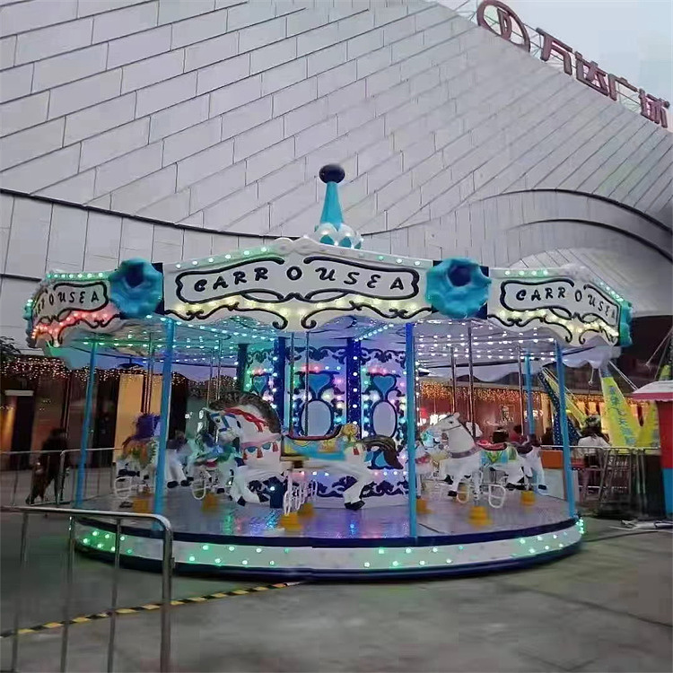 豪华旋转木马出租灯光效果旋转木马租赁儿童旋转木马