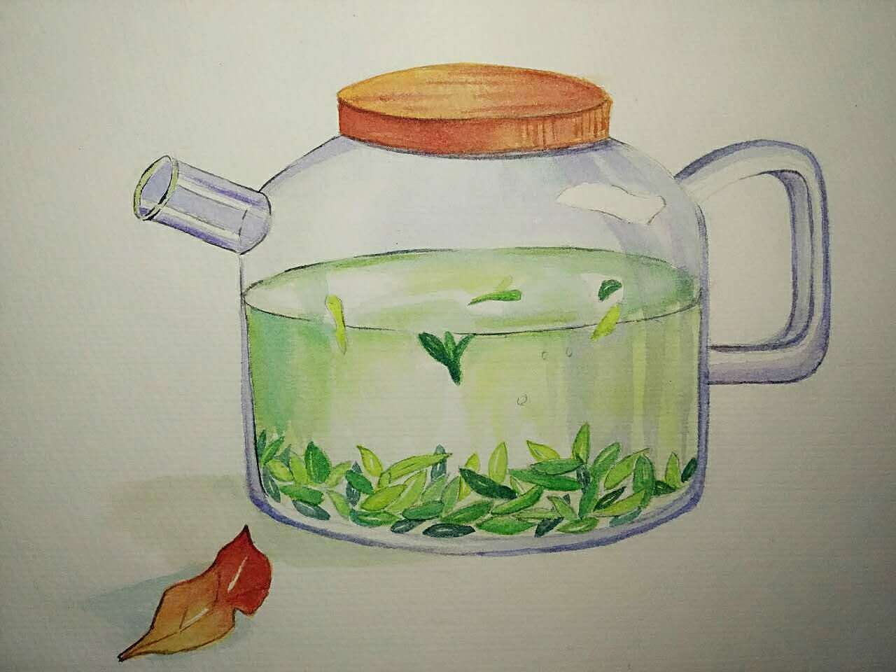 水彩,彩铅手绘练习