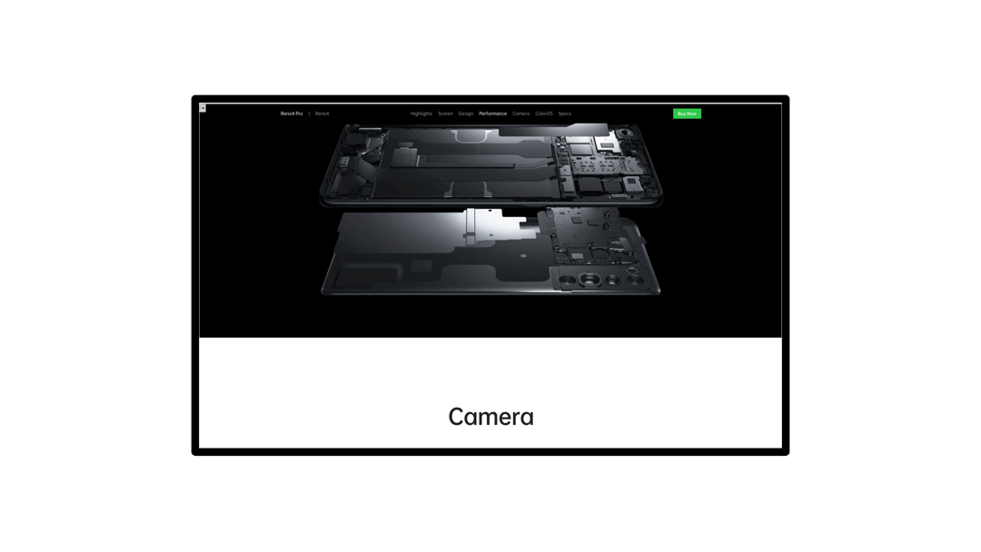 OPPO RENO4 PRO 海外版产品站设计（图ZMjE4NTQ3NzY0） - 企业官网 - 站酷设计师Tyler_W原创素材 - 站酷ZCOOL