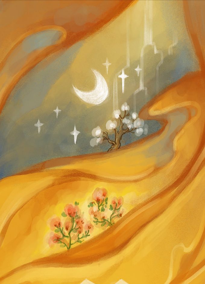 古风插画（图ZMzQ2NTk0MTgw） - 艺术插画 - 站酷设计师西时原创素材 - 站酷ZCOOL