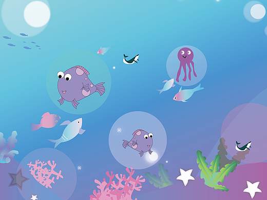 海底世界插画
