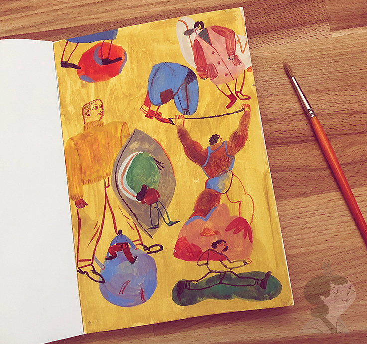 My sketchbook（图ZMTkzMjkxMzU2） - 艺术插画 - 站酷设计师巧克力电台原创素材 - 站酷ZCOOL