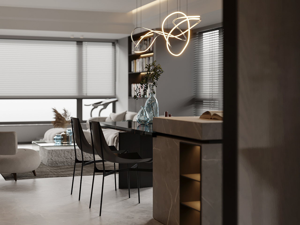 现代风格效果图