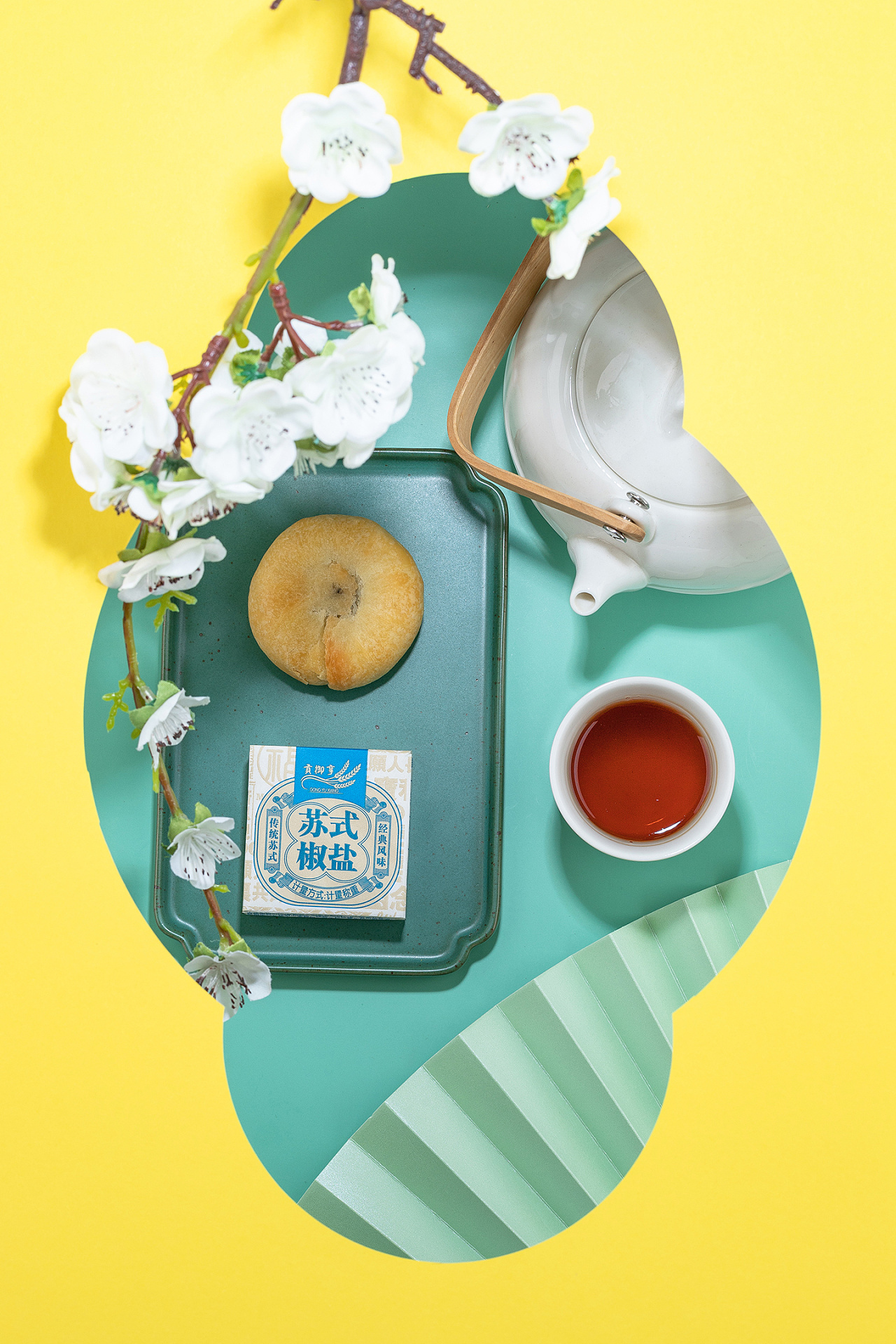 一组古典婉约国潮风《苏式月饼》拍摄