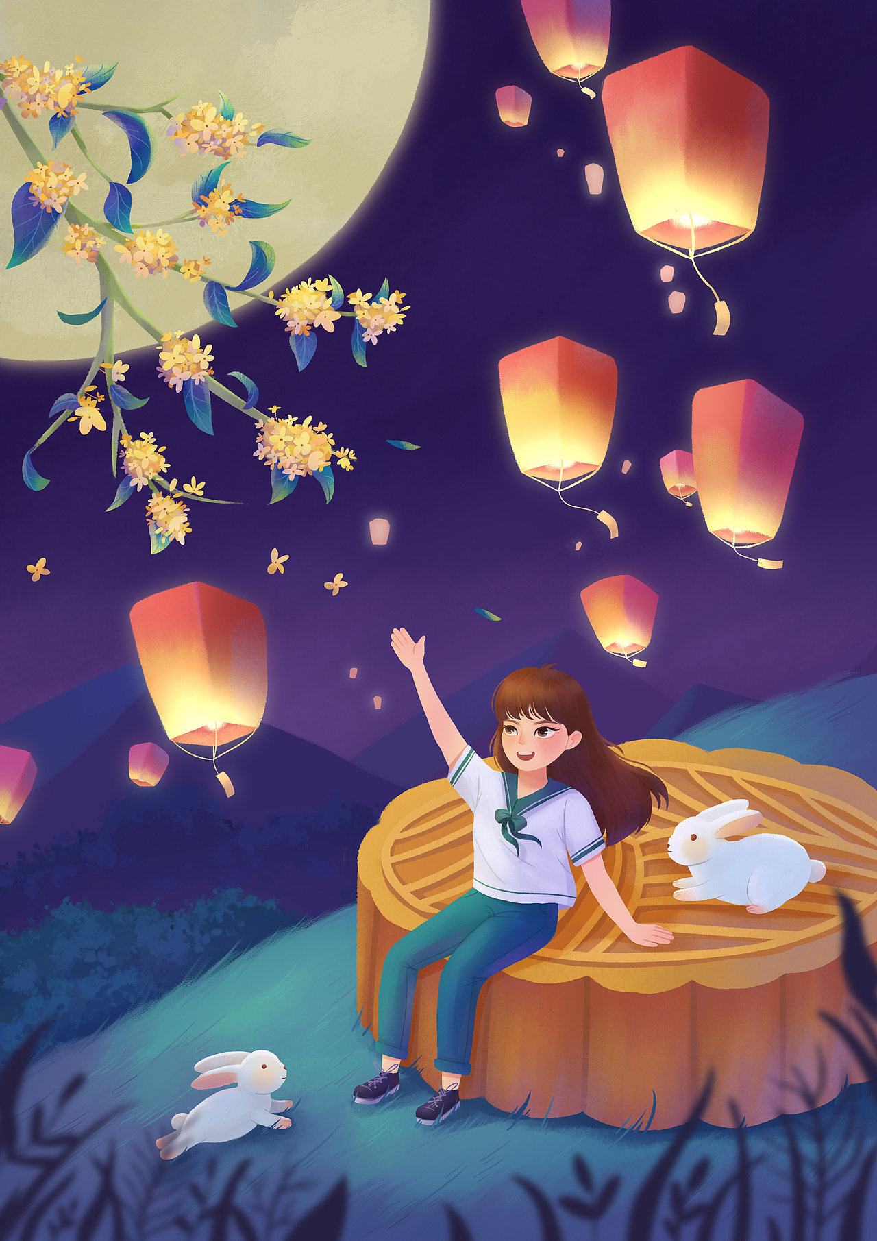 传统节日（图ZMjYyOTc2NTQw） - 海报 - 站酷设计师竹右zhuu原创素材 - 站酷ZCOOL