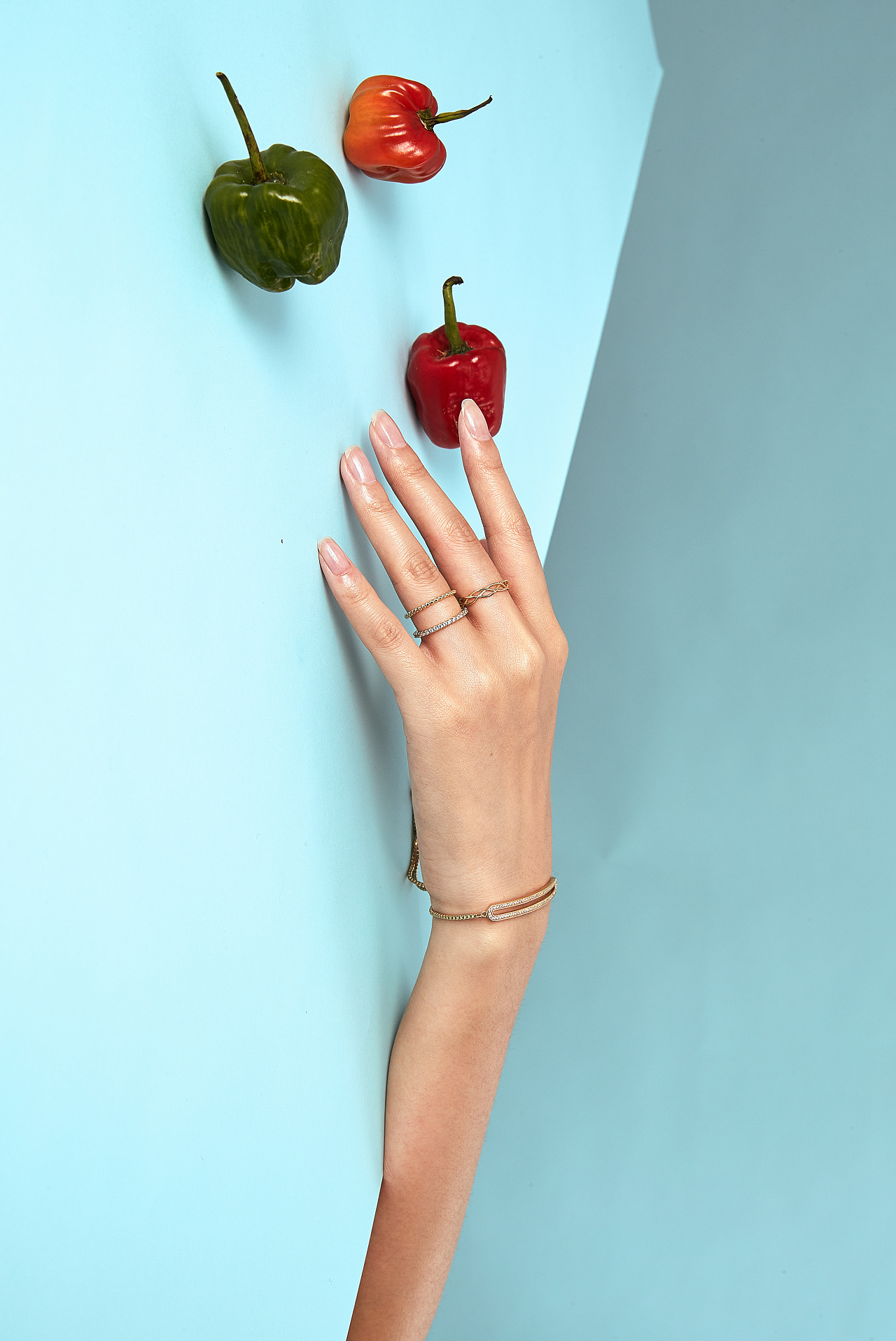 珠宝首饰手部展示