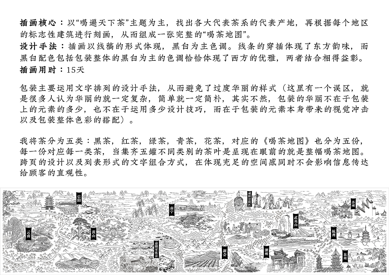 “喝茶地图”之《佰茶》系列---喝遍好茶，应有尽有（图ZMjY2ODg5Nzc2） - 包装 - 站酷设计师OCT设计原创素材 - 站酷ZCOOL