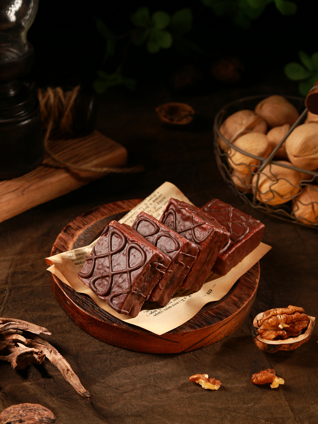 暗调巧克力派（图ZMzgxMjg3NDYw） - 美食摄影 - 站酷设计师小趣儿原创素材 - 站酷ZCOOL