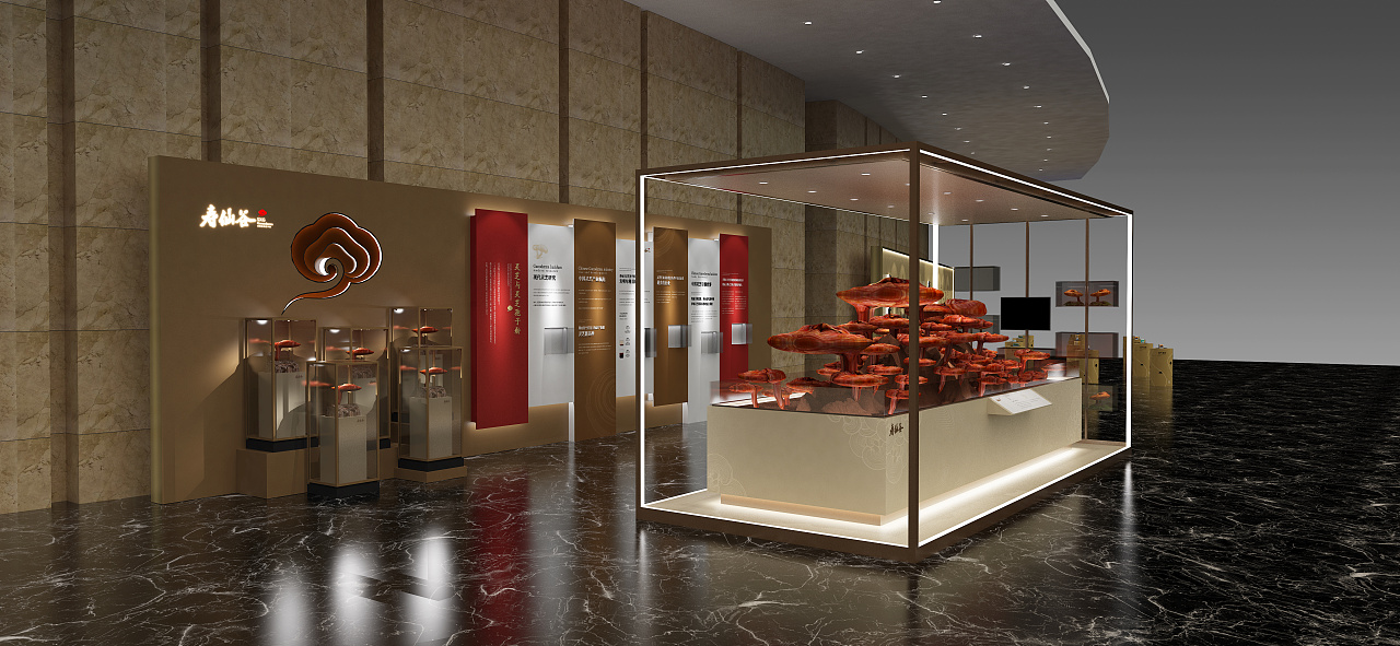 寿仙谷大会议布展|空间|展陈设计|三上创意设计 - 原创作品 - 站酷