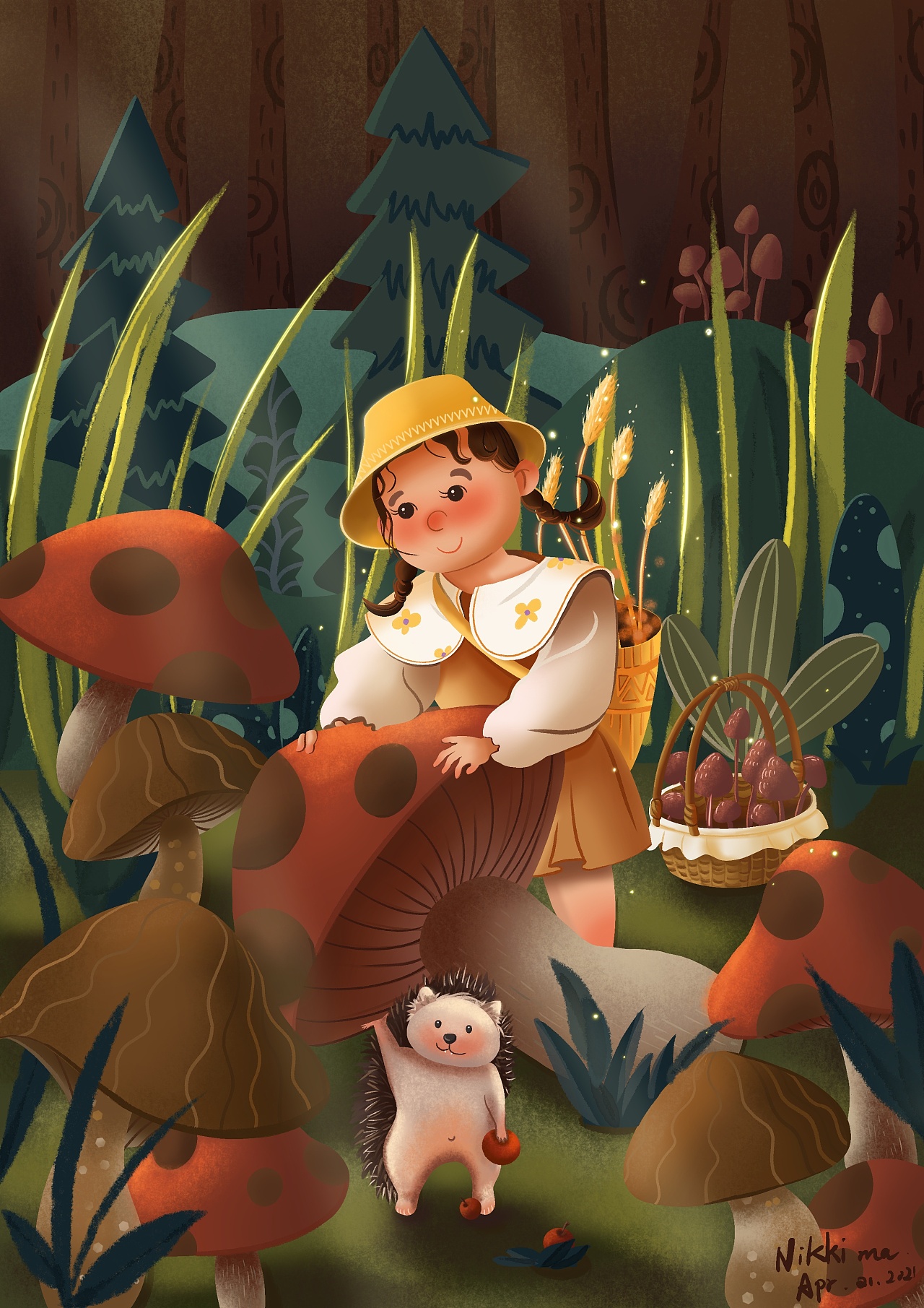 丛林奇遇|插画|儿童插画|nikkima998800 - 原创作品 - 站酷 (zcool)