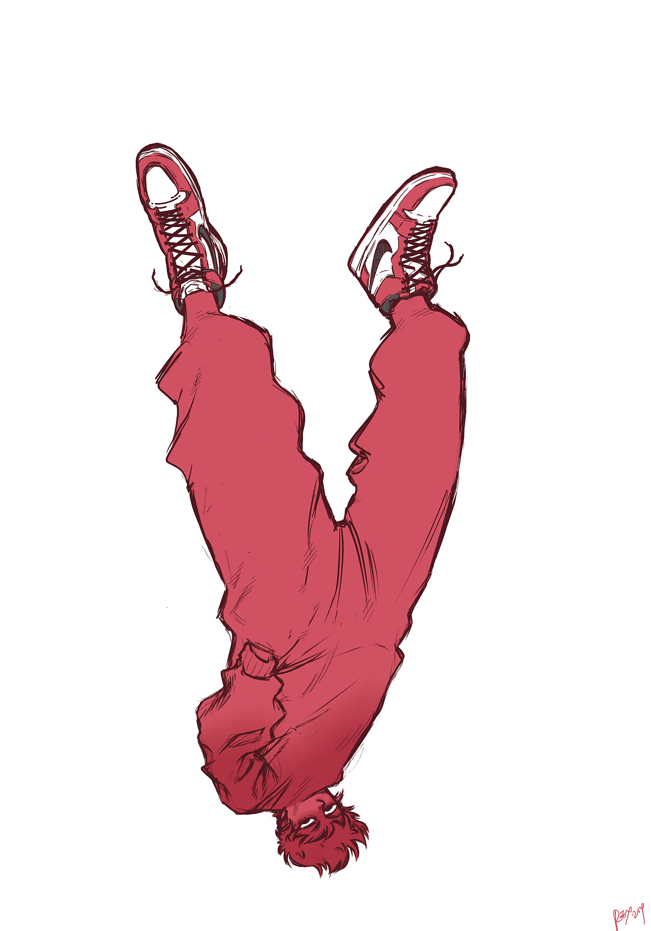 aj1|插画|插画习作|reeexxx - 原创作品 - 站酷 (zcool)