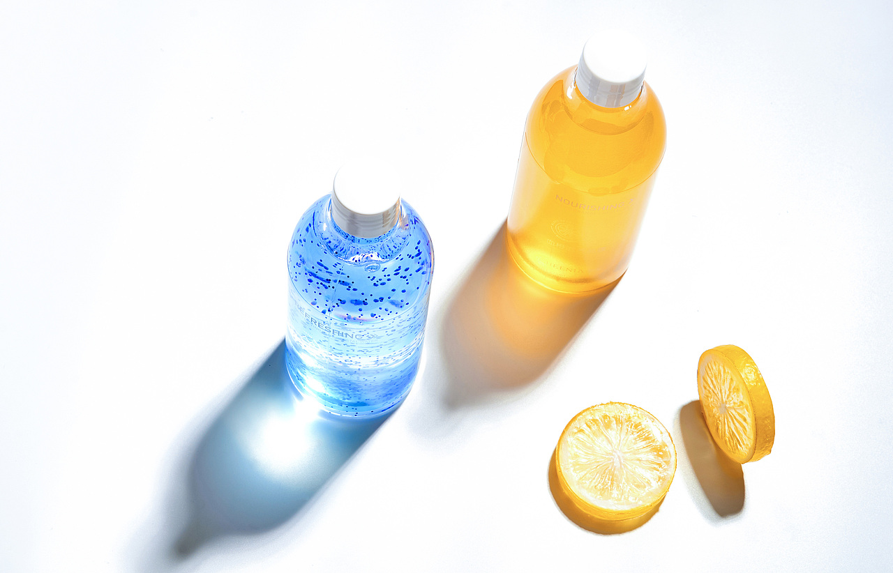 蓝晶&血橙水 化妆品摄影，静物场景摄影（图ZMjkyNTEzNzUy） - 产品摄影 - 站酷设计师飞鱼摄影原创素材 - 站酷ZCOOL
