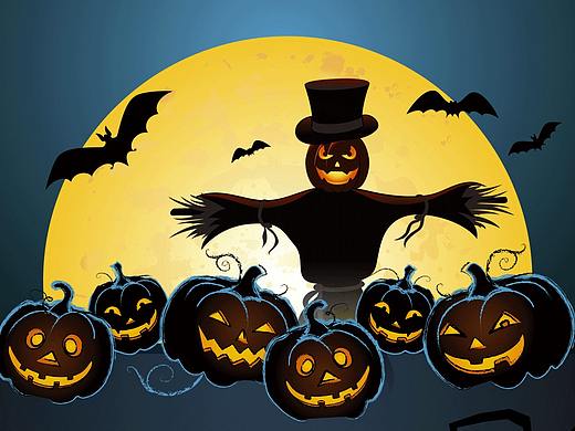 万圣节动图海报