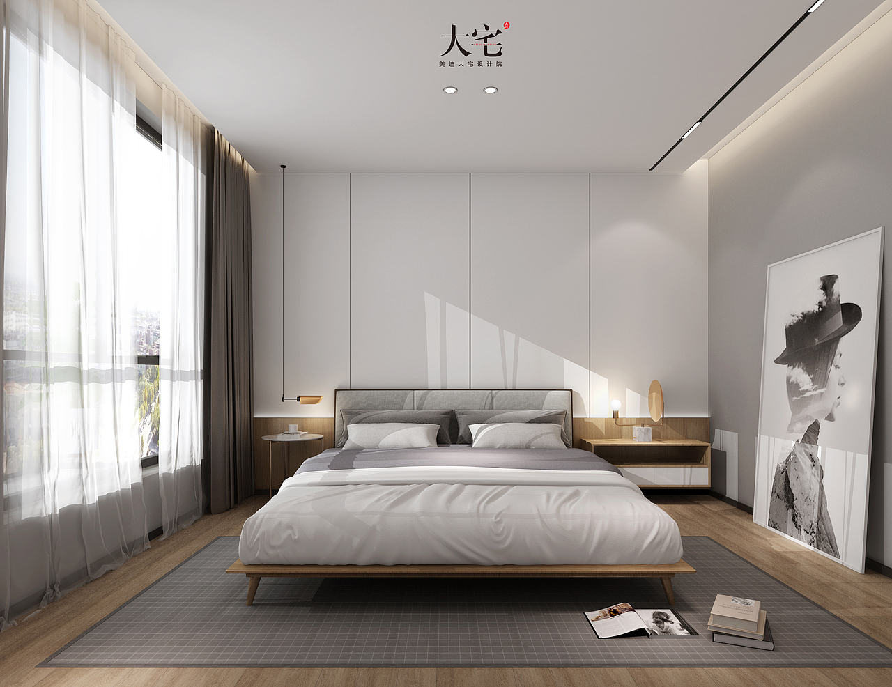 美迪大宅设计院 丨长沙别墅-龙湖-现代极简风（图ZMjgwMzk5MDYw） - 家装设计 - 站酷设计师美迪大宅设计院原创素材 - 站酷ZCOOL