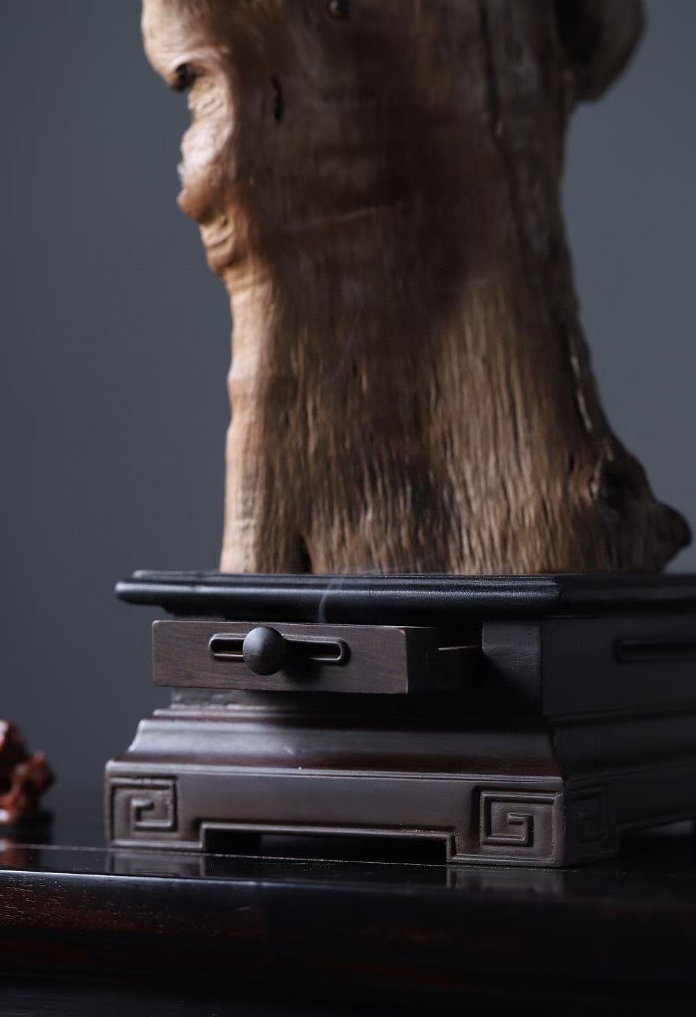 荔枝木 | “闻尘清净”香炉