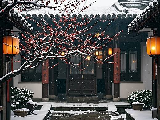 傲雪凌霜紅梅花開（個人主頁-ZNzA5NTMzMDQ=） - 風光攝影 - 站酷設計師墨韻繪夢捕風者原創(chuàng)素材 - 站酷ZCOOL