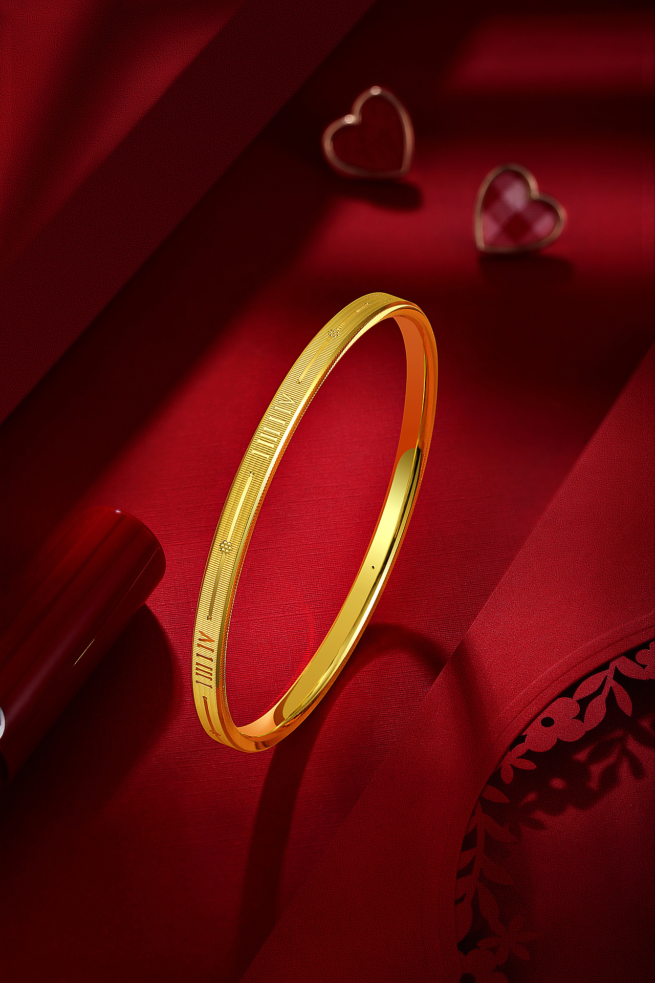 1314黄金手镯一生一世爱的承诺