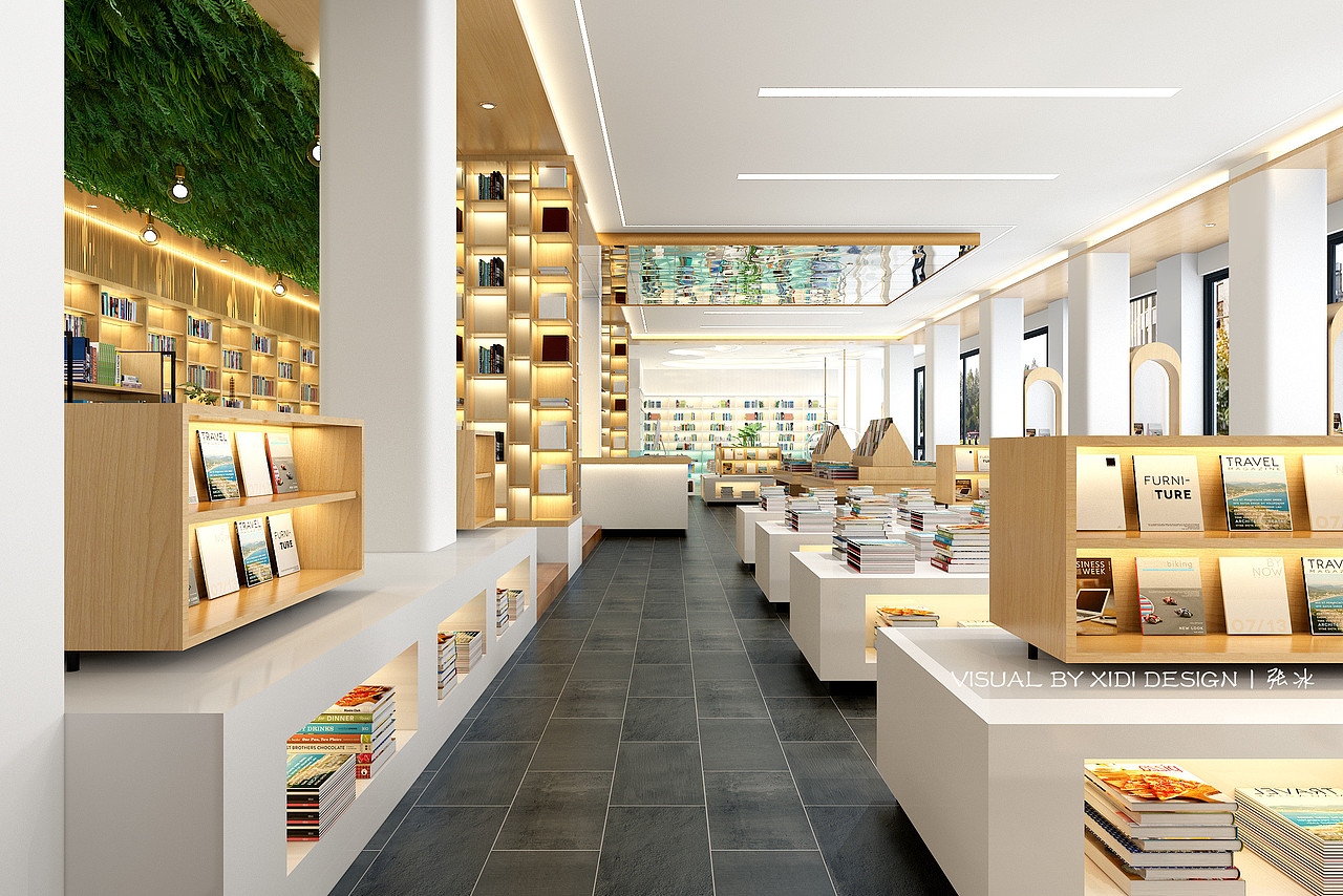 工装丨新华书店书吧阅读区