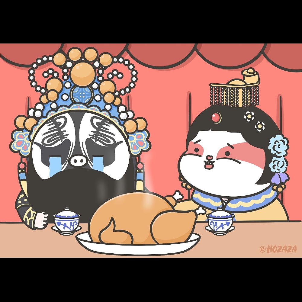 《巴夭社小剧场》（2）（图ZMjQxMTU2MjI4） - 单幅漫画 - 站酷设计师hozaza原创素材 - 站酷ZCOOL