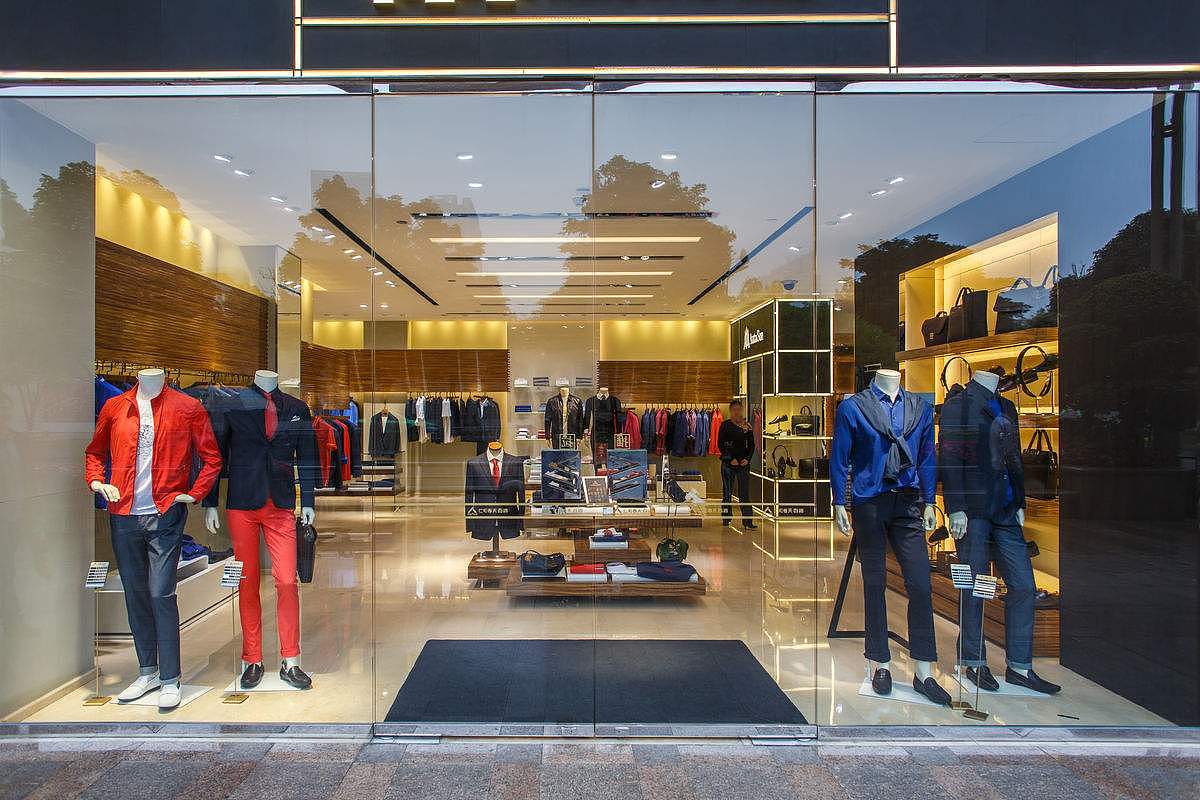 重庆服装店装修 店铺设计 服装店铺装修效果图 鼎庭装饰作品