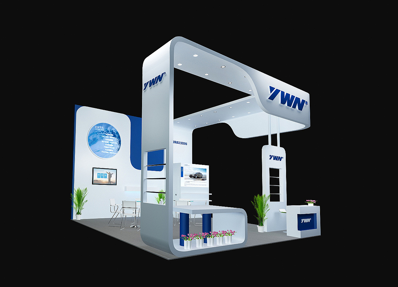 展会设计 3d效果图设计