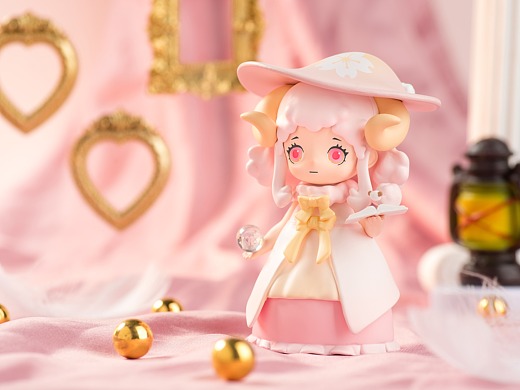 simontoys莉洛洛liroro粉色城堡系列盲盒摆件