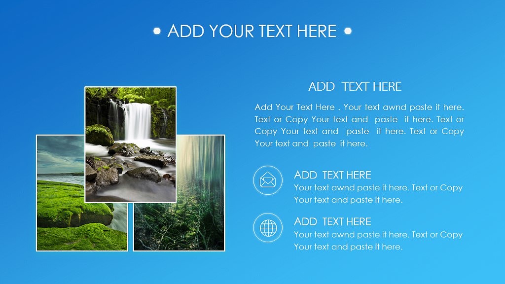 【小苹果】iOS清新多彩通用行业PPT模板