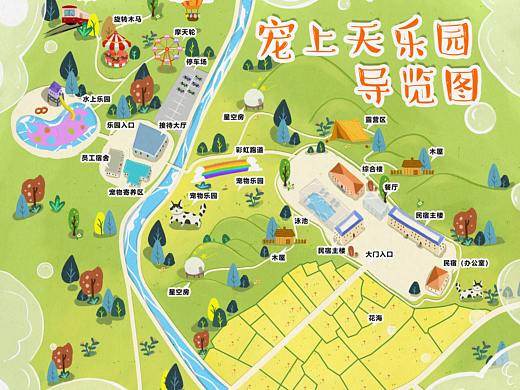 手绘地图
