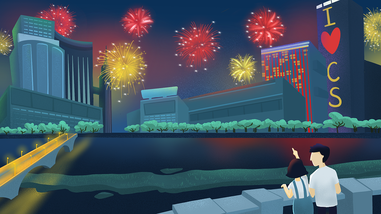 情侣插画（图ZMTc0NjAwNTUy） - 商业插画 - 站酷设计师WISEFOOL原创素材 - 站酷ZCOOL