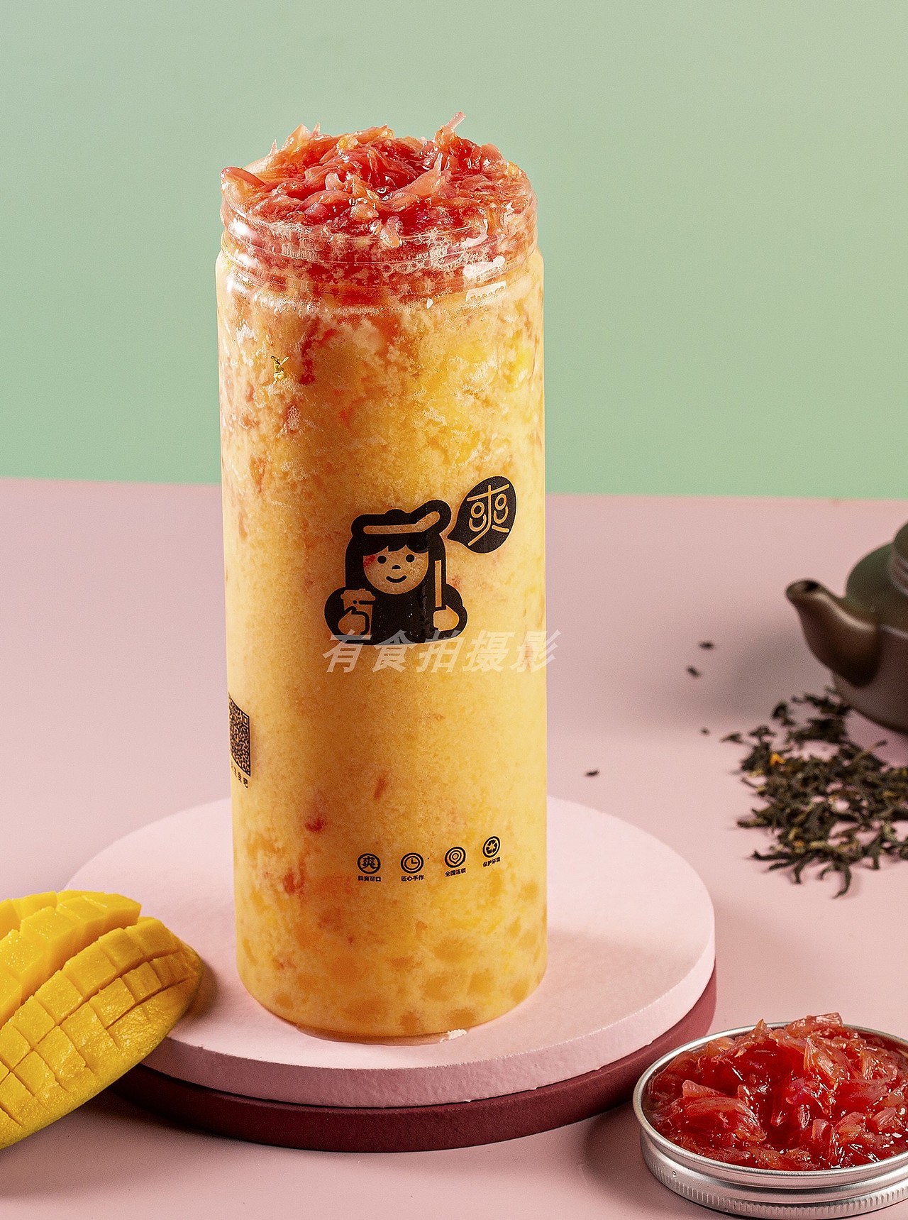 深圳食品美食摄影--奶茶饮品拍摄