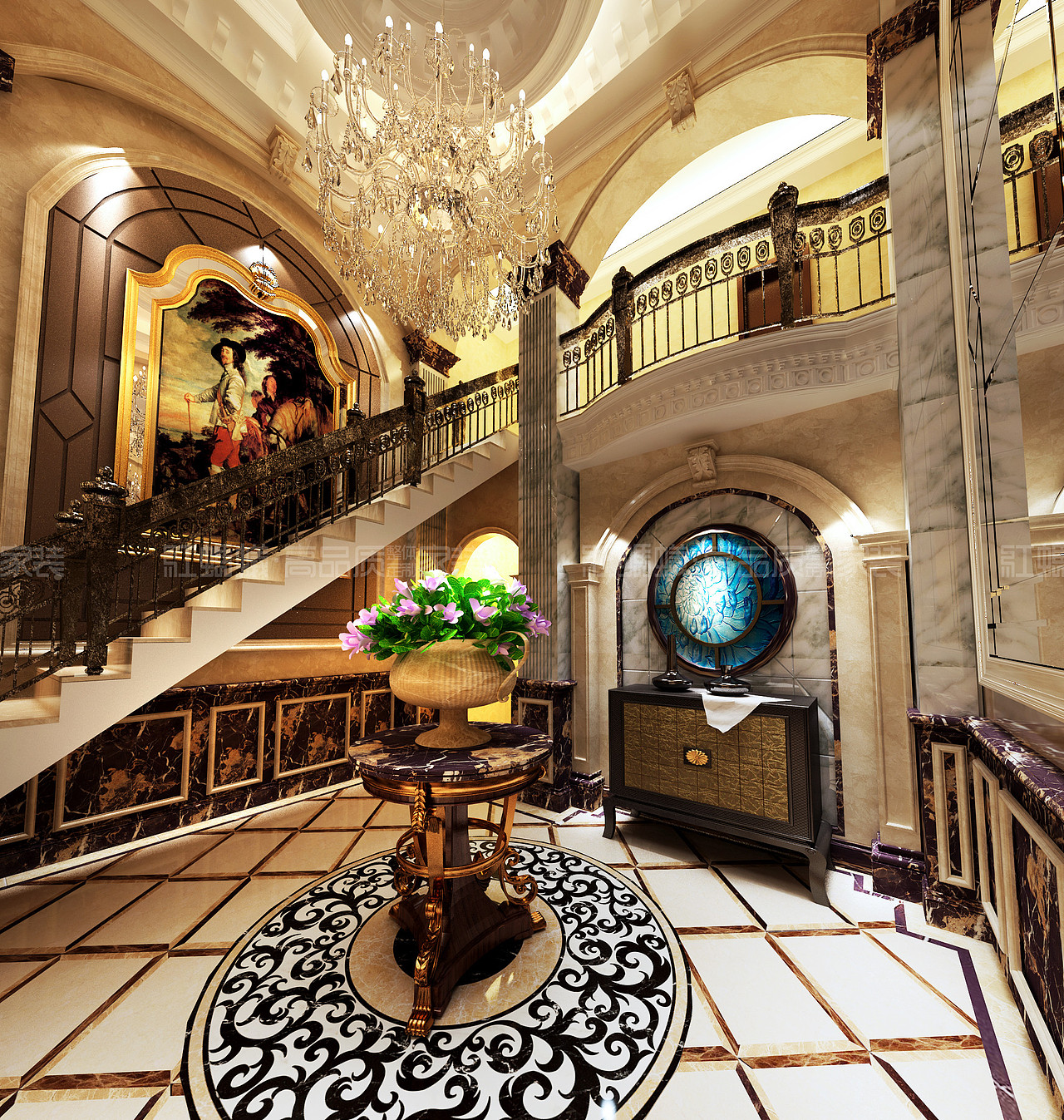 红蚂蚁装饰欧式风格