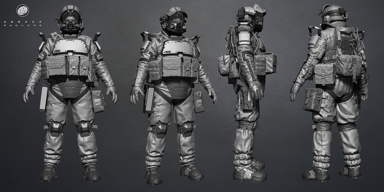 赤核第五期高模作品展示（图ZMjc1MjM2MjQ4） - 人物/生物 - 站酷设计师赤核数字艺术原创素材 - 站酷ZCOOL