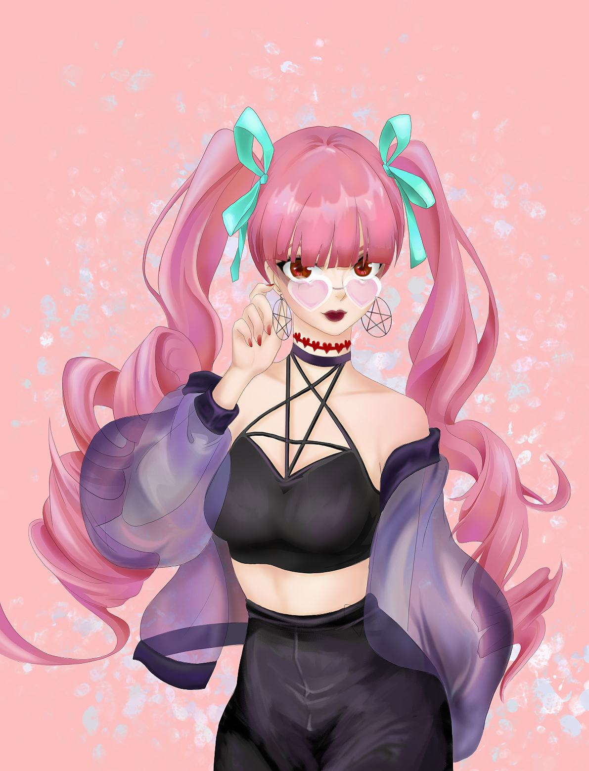 日常摸鱼 cg画风手绘