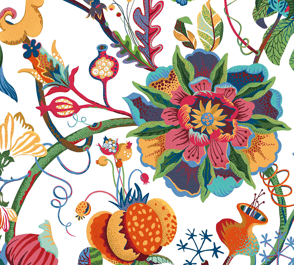 Wall covering design for Poppy Studio（图ZMjM2MzY4MTI4） - 图案 - 站酷设计师XIUJIA大耳朵原创素材 - 站酷ZCOOL