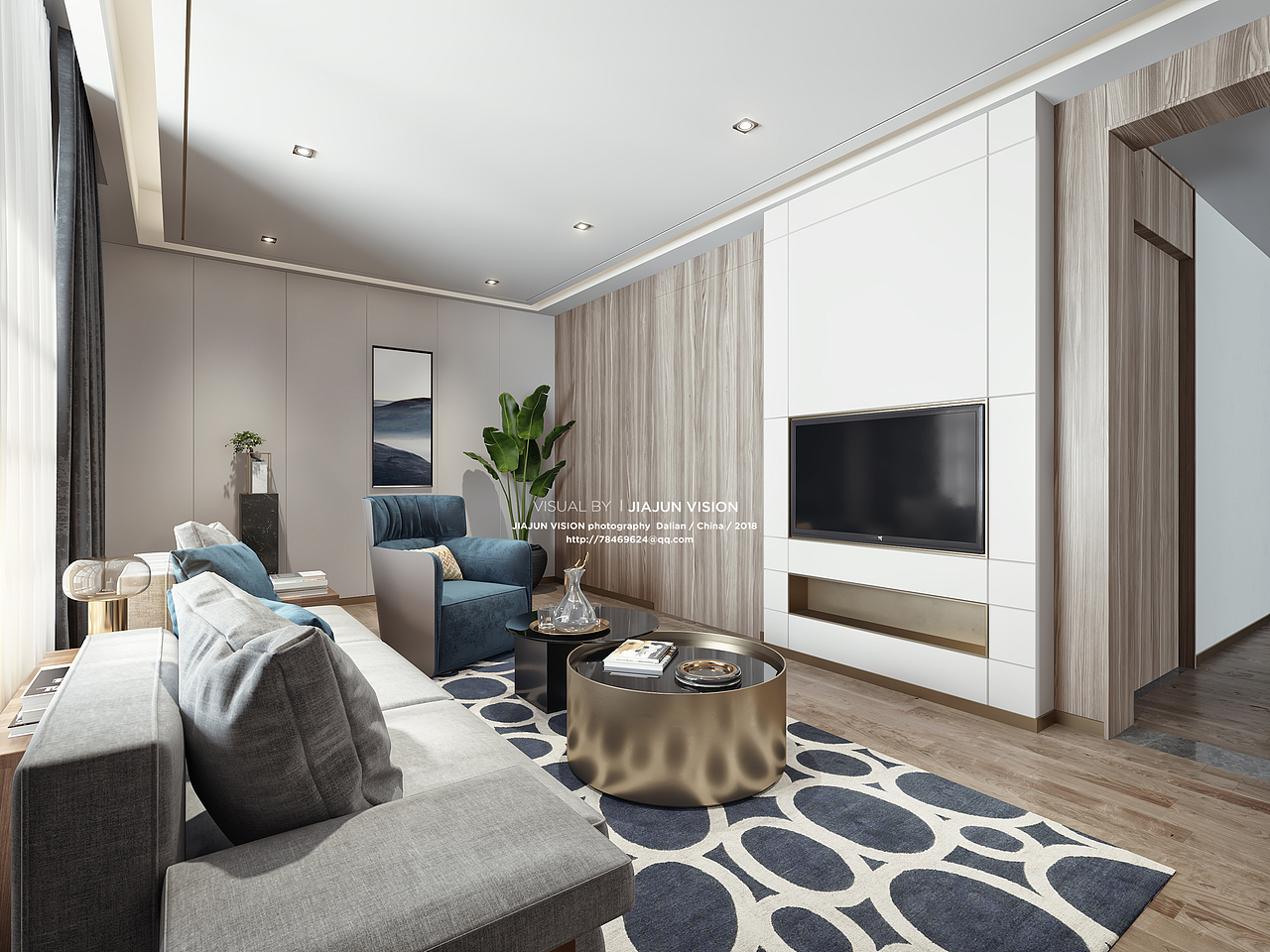 现代别墅空间表现