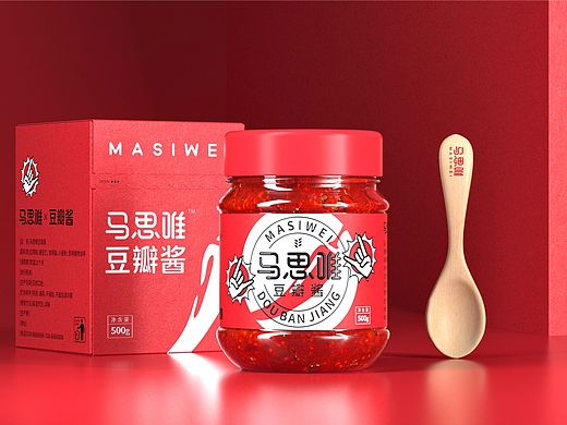 豆瓣酱品牌包装设计 | 马思唯