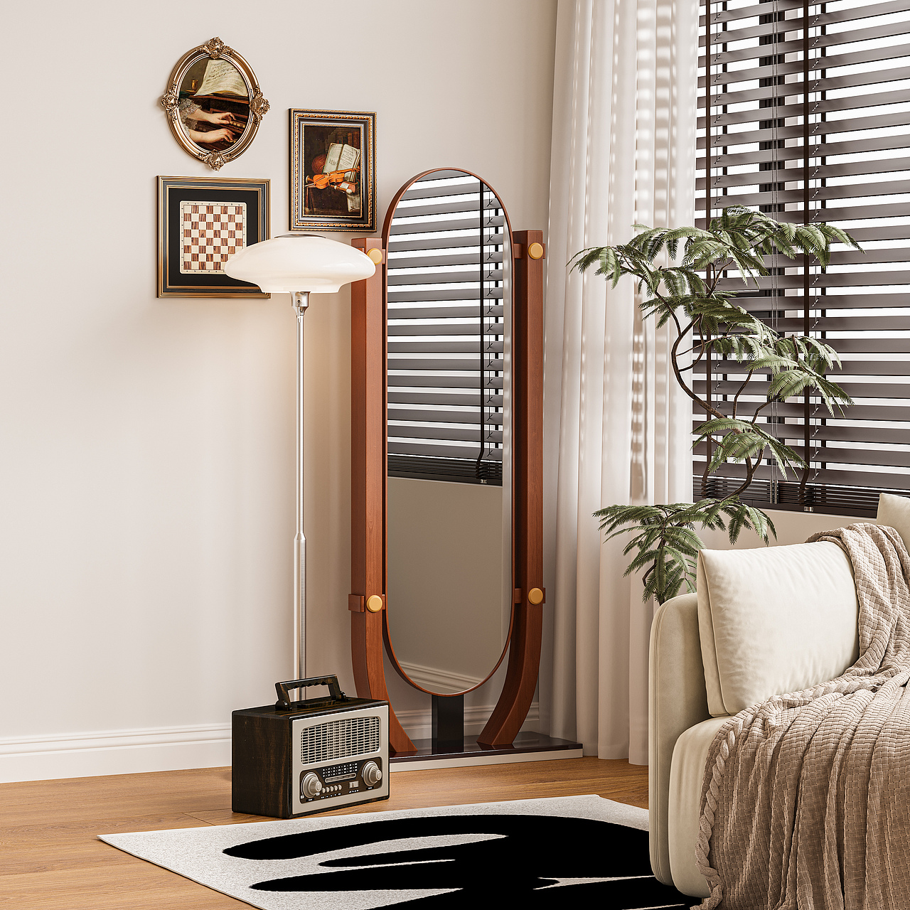 中古落地全身镜3