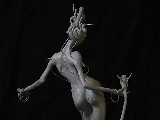 《雀仙》及一些练习（个人主页-ZNDYyMTIxODA=） - 手办/模玩 - 站酷设计师阮青山原创素材 - 站酷ZCOOL